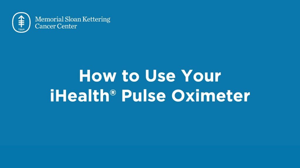 How to Use Your iHealth® Pulse Oximeter
